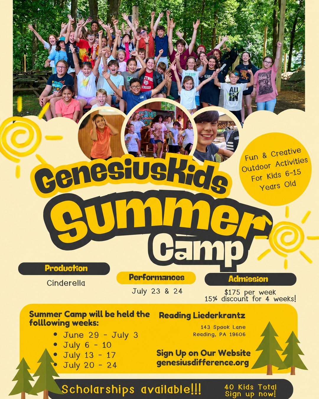2026 summer camp flyer