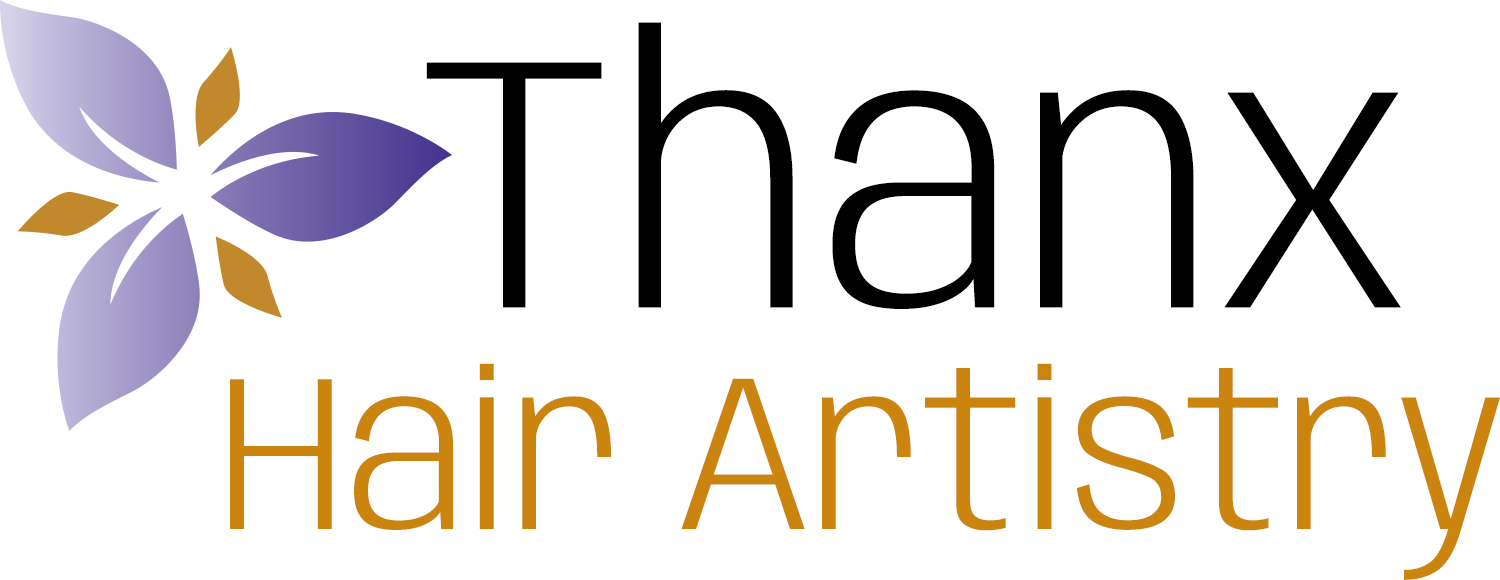 thanx hair artistry logo