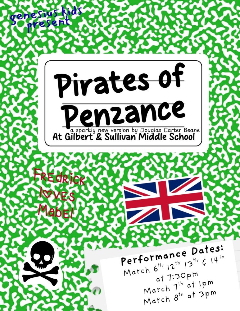 pirates of penzance a sparkly new version by douglas carter bean