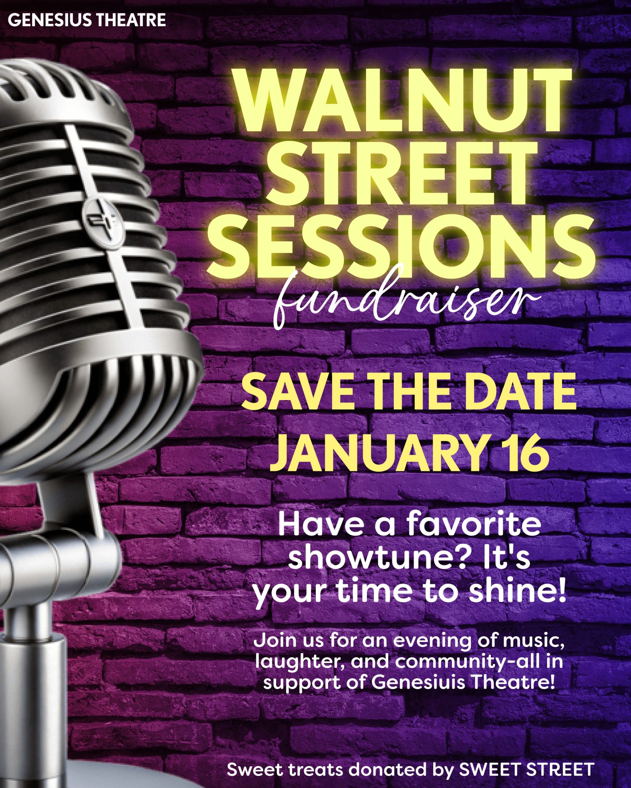 walnut street sessions fundraiser