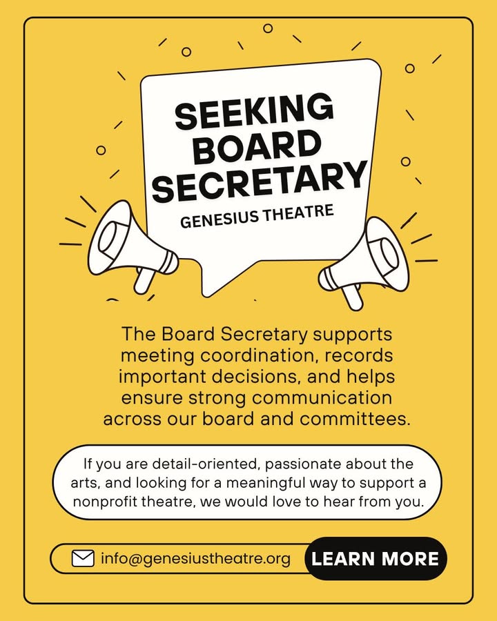 Genesius Theatre Reading